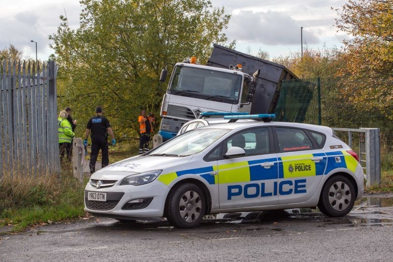 Other image for Police seize HGV at fly-tip blackspot